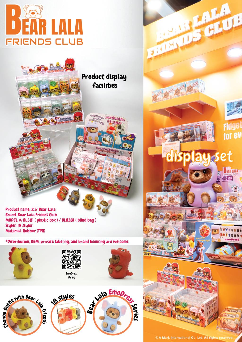 Product display facilities