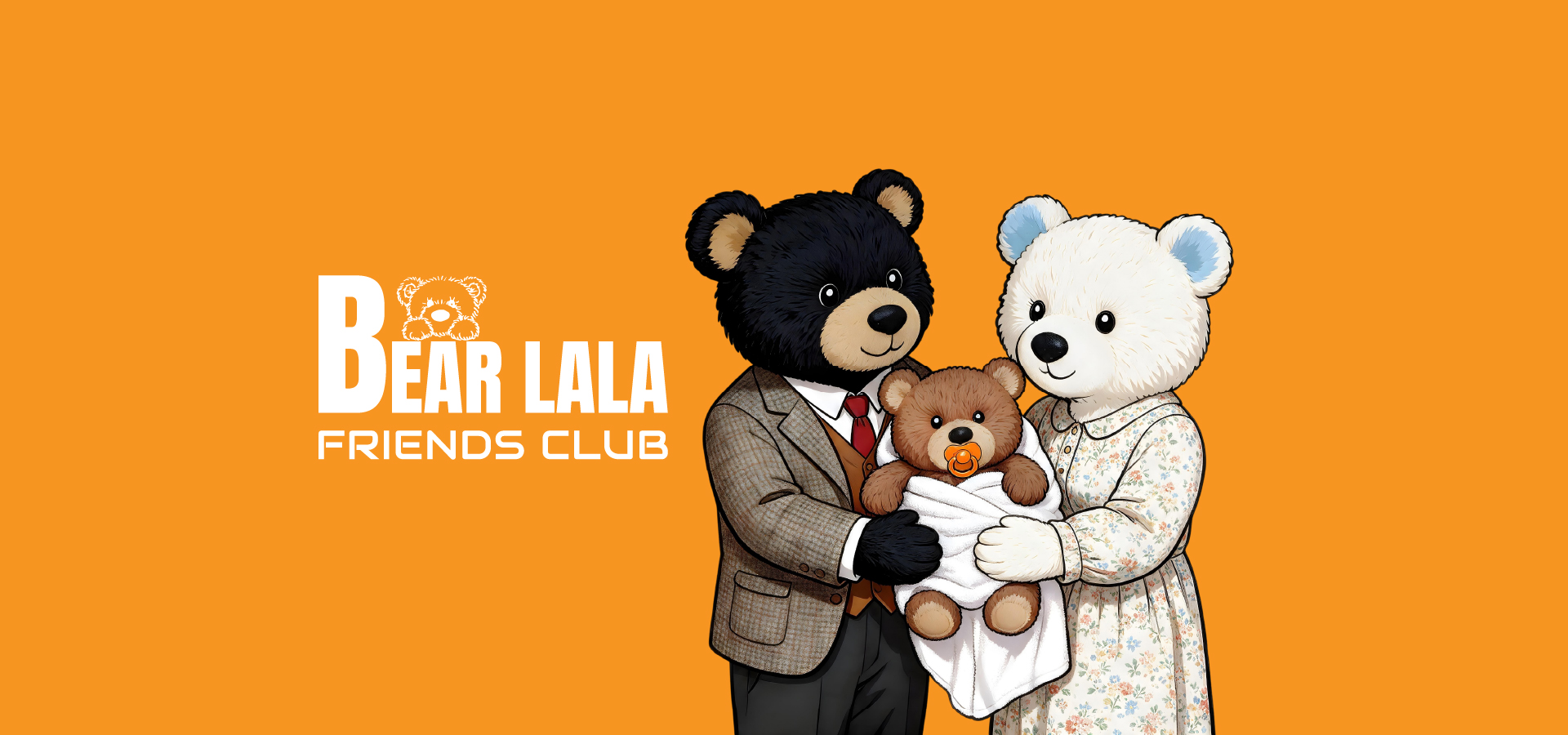 Bear Lala Friends Club family